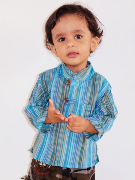 Toddlers hippie shirt
