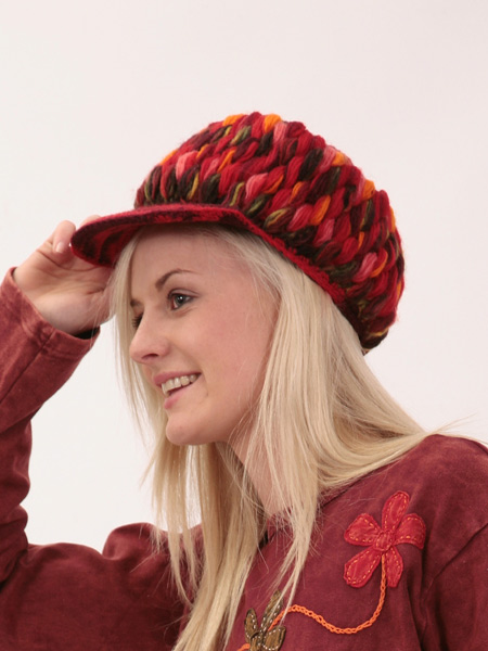 Hippie wool cap