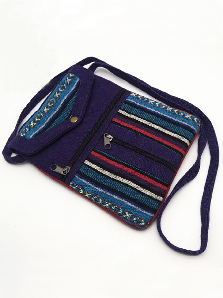 Striped Cotton Bag