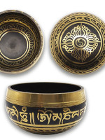 Black colour Singing Bowl