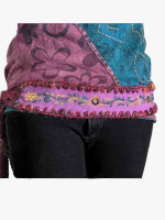 Hippie recycled silk belt