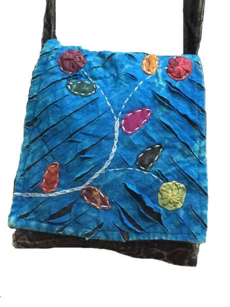 Hippie passport bag