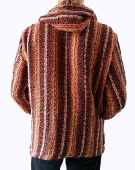 Hand-Woven Cotton Baja Pullover Hoodie