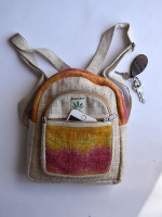 Tie dye small backpack