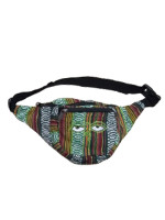 Cotton moon bag with embroidered logo designs