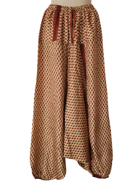 Silk Harem Pants