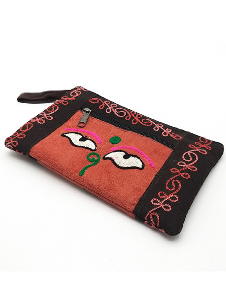 Silk &Cotton Pencil Bag