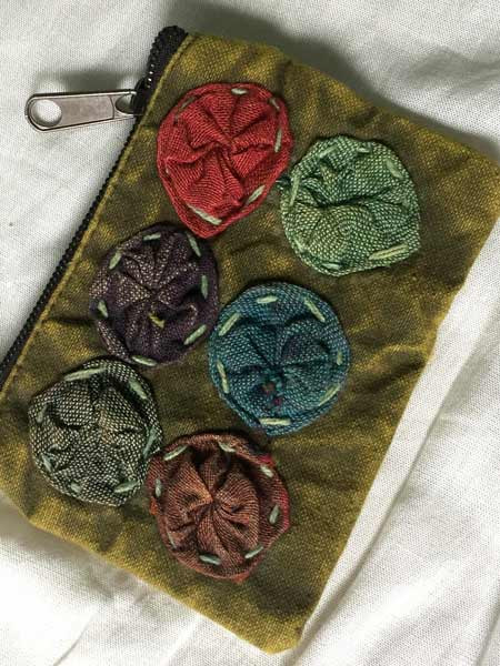 Scrunchie Nepal purse