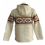 Hand knitted wool jacket