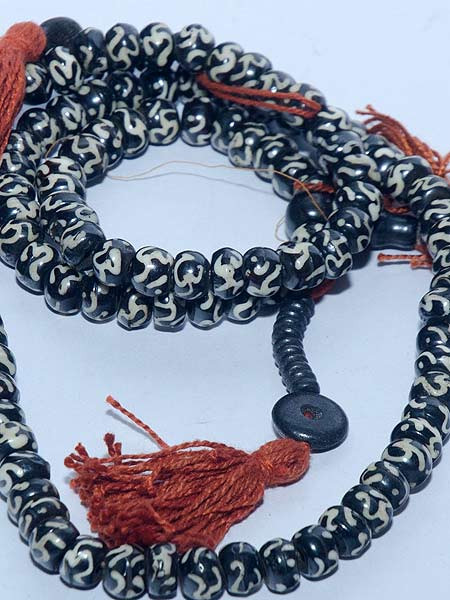 Ohm bone mala