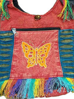 Hippy Butterfly Passport Bag