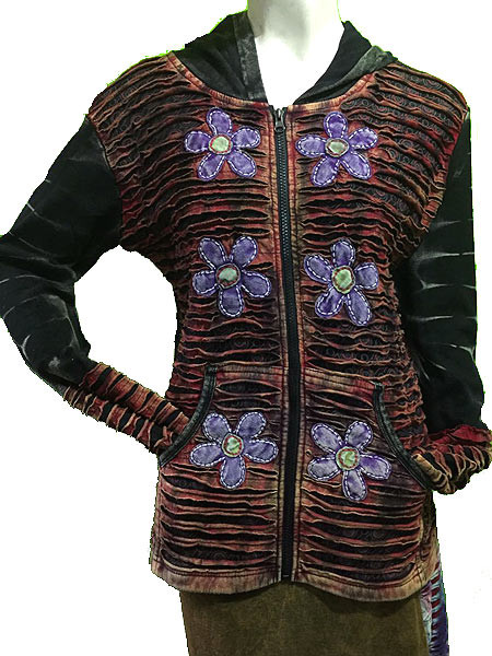 Winter boho hoodie