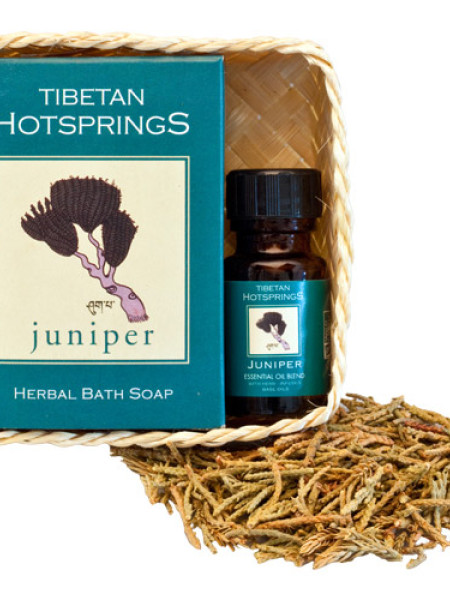 Juniper Soap & Oil Gift Basket