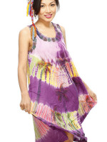 Funky batik dress