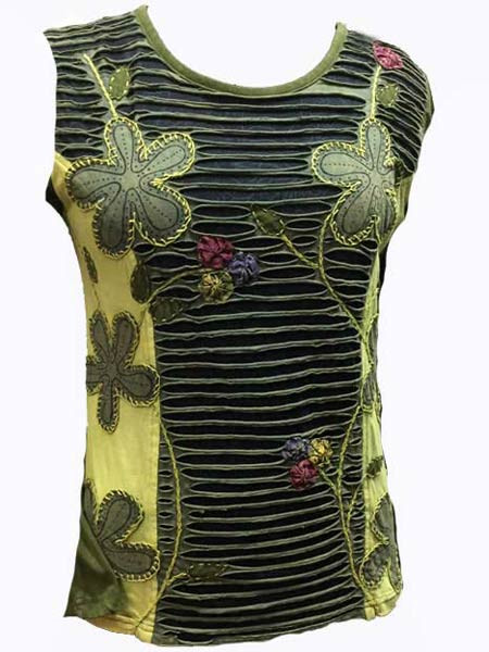 Sleeveless cutwork Nepal