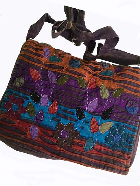 Funky cutwork bag
