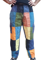 Patchwork men's hippie pants