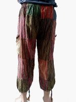 Patchwork Cargo Pants