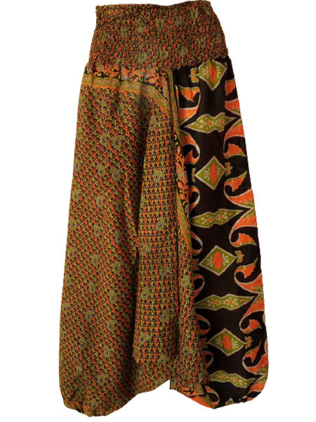 Hippie Silk Harem Pants