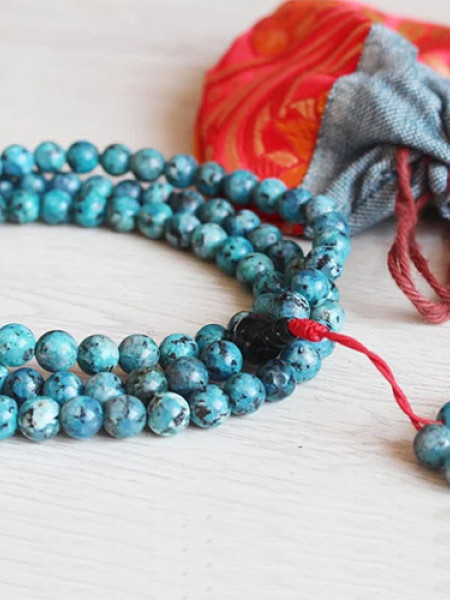 8mm Turquoise Mala