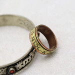 Etched Bronze Ring