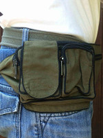 Hip pocket belt