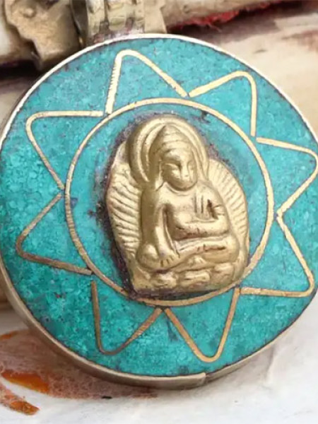 Carved Buddha Pendant