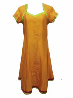 Short sleeve Nepalese summer cotton dress