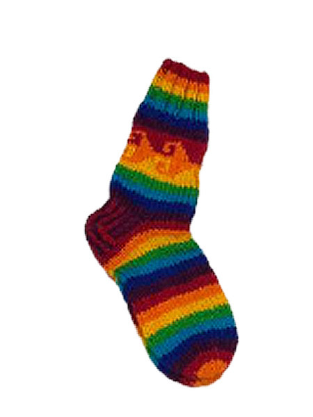 Long Winter Wool Socks