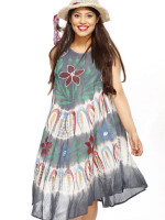 Hippy batik dress