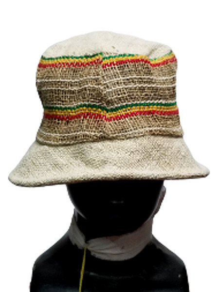 Striped Hemp Hat