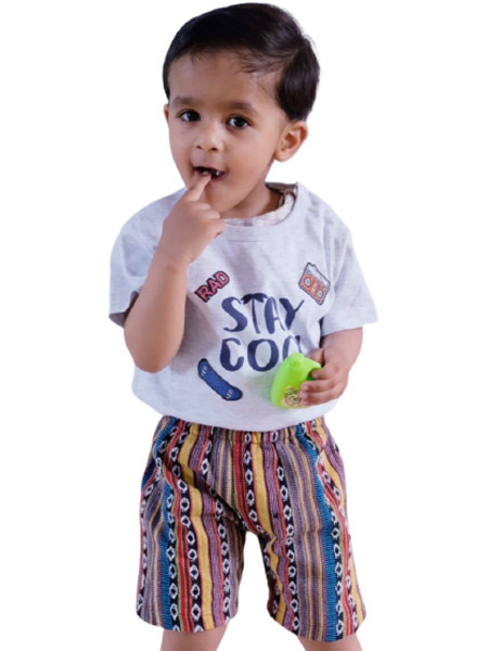 Kids' Woven Cotton Hippie Shorts