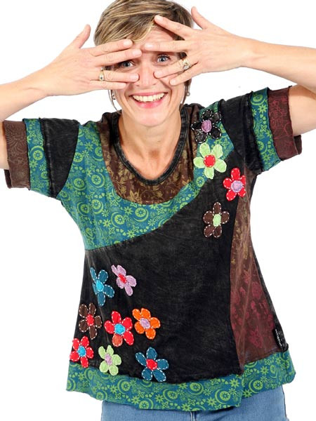 Wild boho hippie