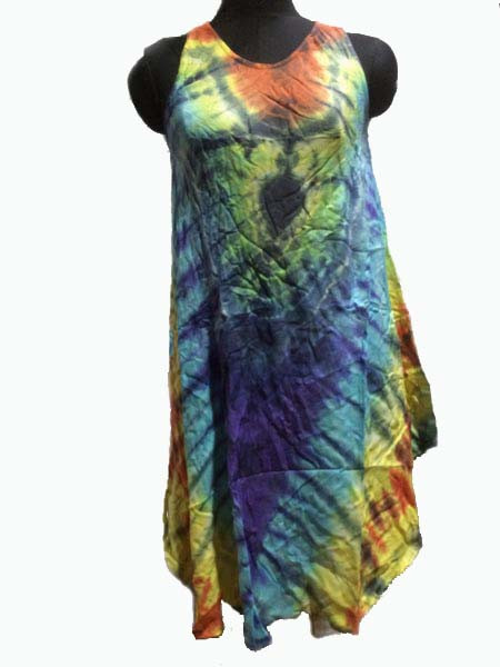 Nepali tie dye dress
