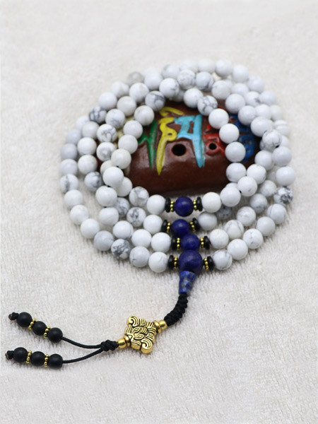 Howlite Stone Mala