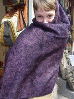 Plain Nepalese shawl