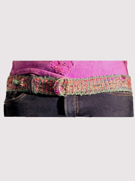 Funky woven belt