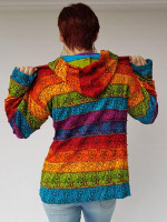 Rainbow Print Hoodie