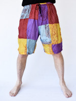 Ram Nam Patchwork Hippie Shorts