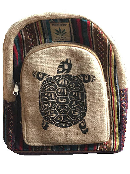 Turtle Hemp Backpack