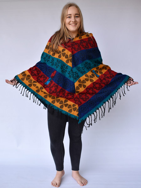 Festival Shawl Poncho