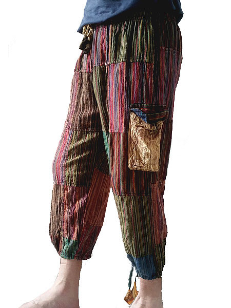 Patchwork Cargo Pants