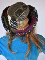 Pure hemp hippie sun hat
