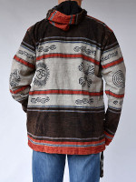 Ethno-Print Sharma Cotton Hoodie