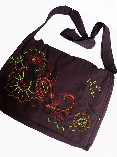 Embroidered Kathmandu bag