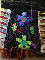 Kathmandu Flower Passport Bag