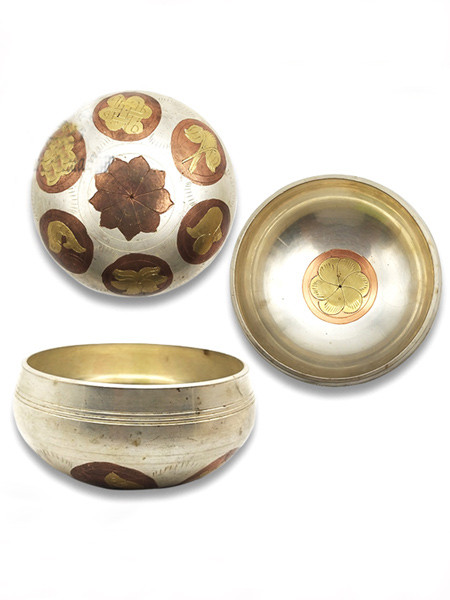 Etched Tibet Singing Bowl