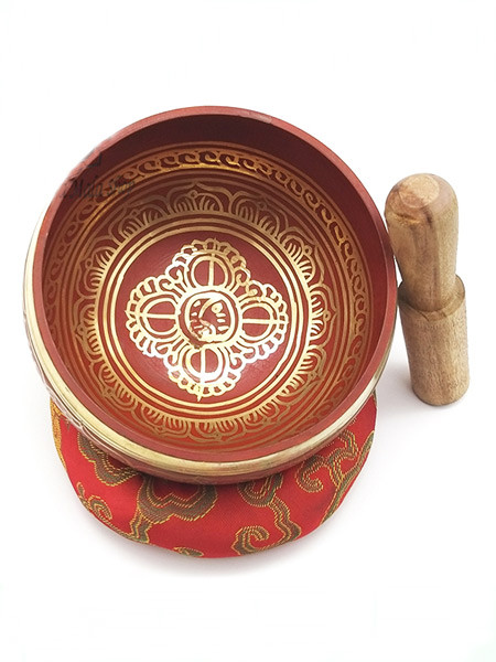 Red Singing Bowl