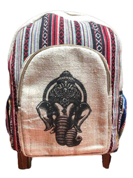 Ganesh Hemp Backpack