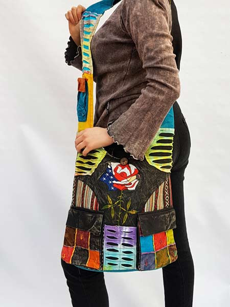 Hippie sling shoulder bag